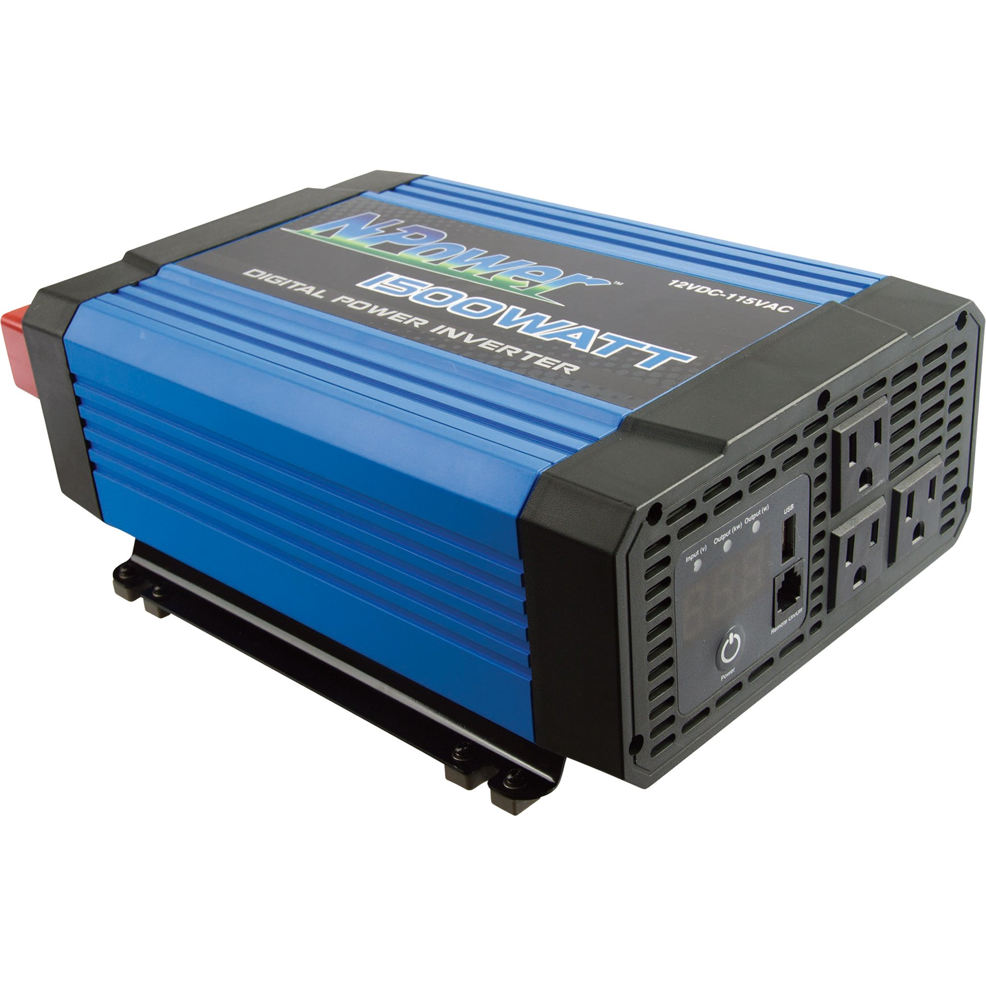 Please see replacement Item# 53073. NPower Digital Portable Power Inverter — 1500 Watts